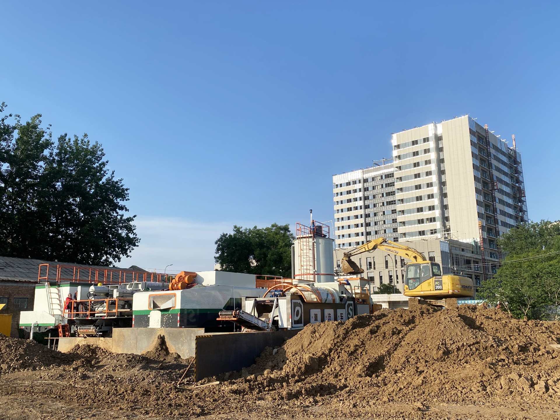 Vsport移动式土壤淋洗设备