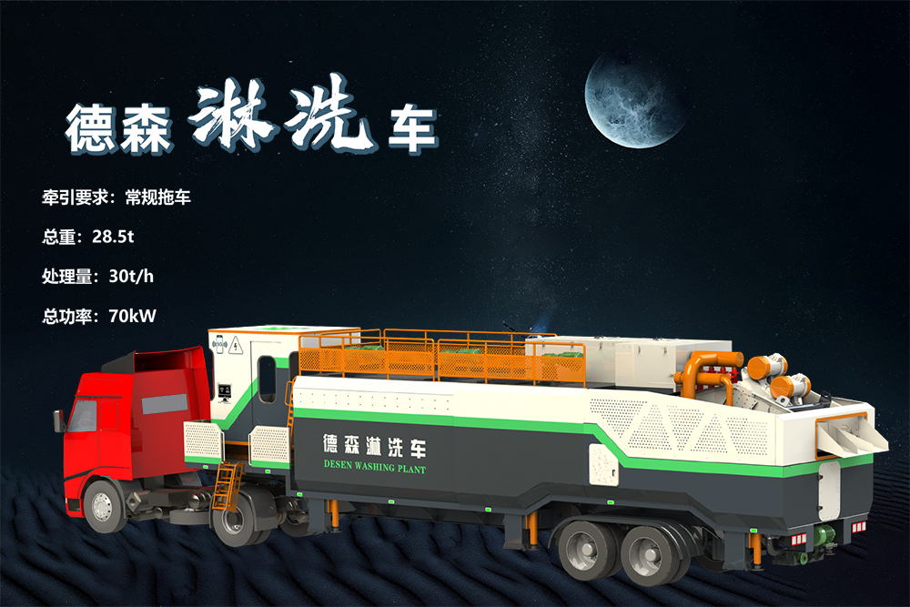 Vsport矿山淋洗修复车