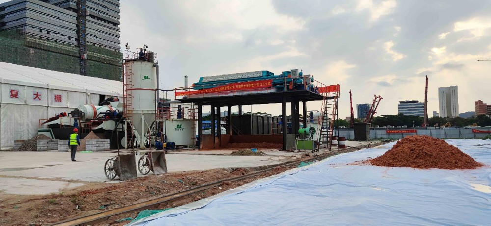 Vsport淋洗装备施工现场